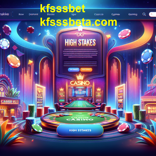 Explorando a Categoria de Altas Apostas no kfsssbet